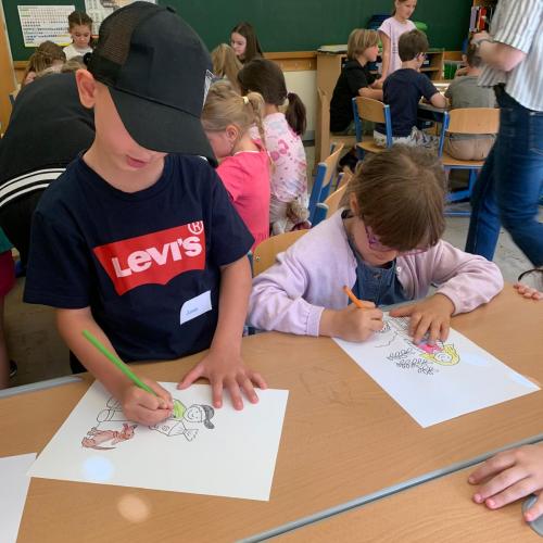 Kinder malen