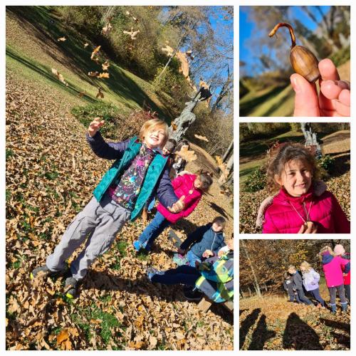 Kinder in Park