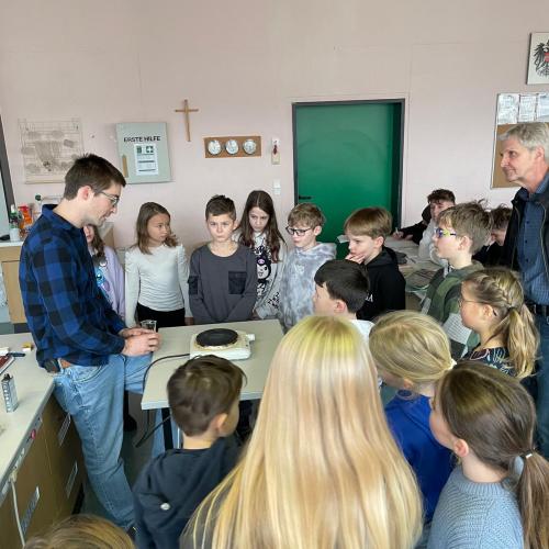 Kinder und Lehrer