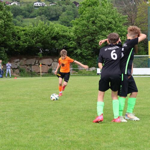 Kinder beim Fußball