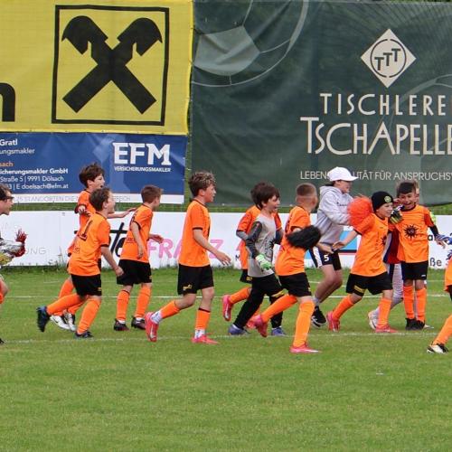 Kinder beim Fußball