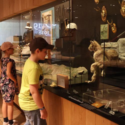 Kinder im Museum