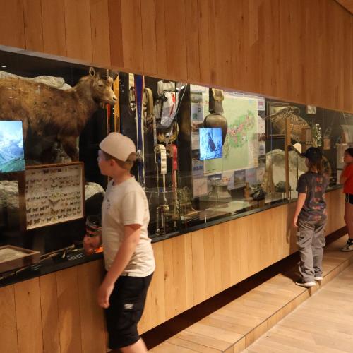 Kinder im Museum