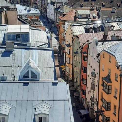 Blick von oben auf Altstadt