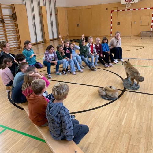 Projekt "Jägerin in der Schule"