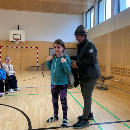 Projekt "Jägerin in der Schule"