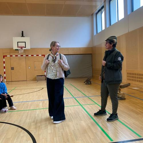 Projekt "Jägerin in der Schule"