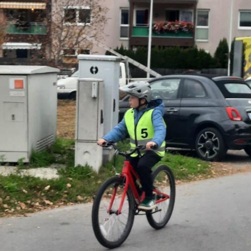 Radfahrübung
