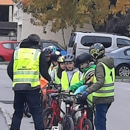 Radfahrübung