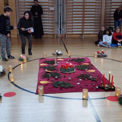 Adventkranzsegnung