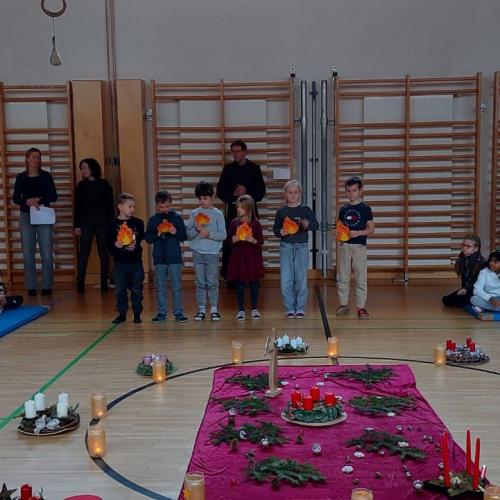 Adventkranzsegnung