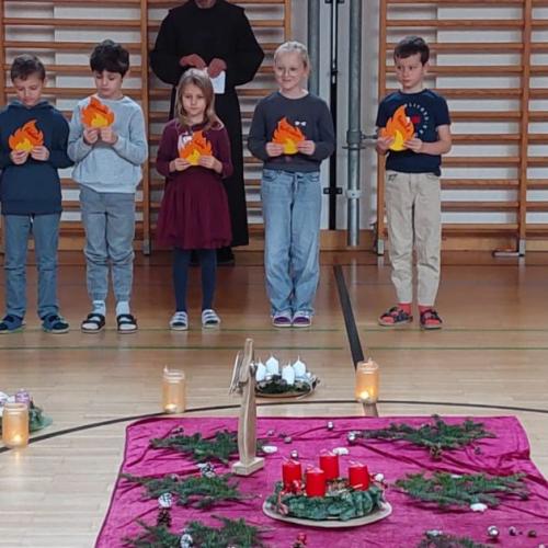 Adventkranzsegnung