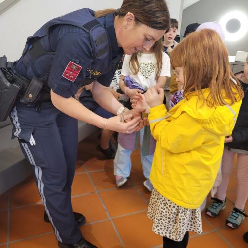 Besuch bei der Polizei