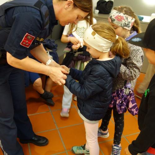 Besuch bei der Polizei