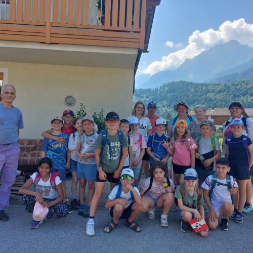 Besuch am Bauernhof