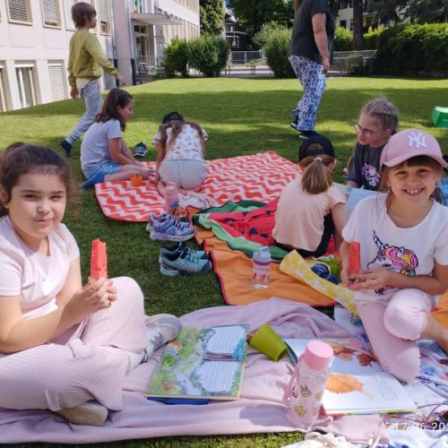Lesepicknick 1a und 2b