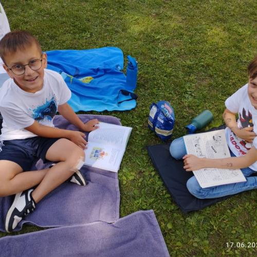 Lesepicknick 1a und 2b