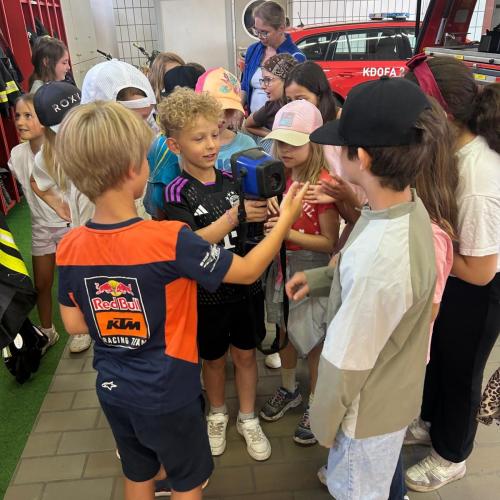 Besuch bei der Feuerwehr