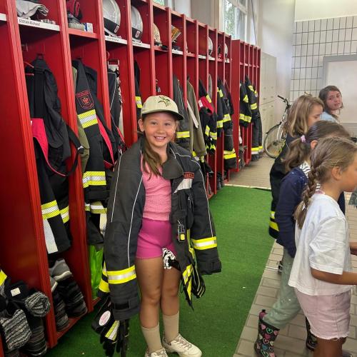 Besuch bei der Feuerwehr