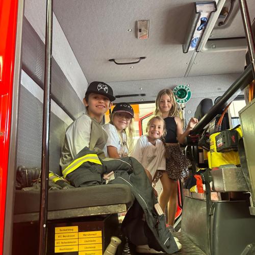 Besuch bei der Feuerwehr