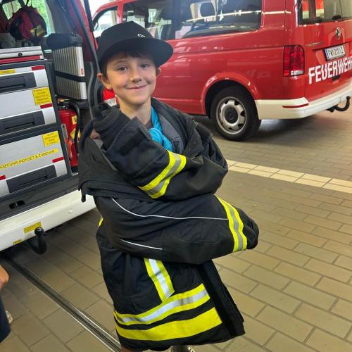 Besuch bei der Feuerwehr