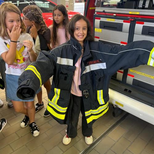 Besuch bei der Feuerwehr