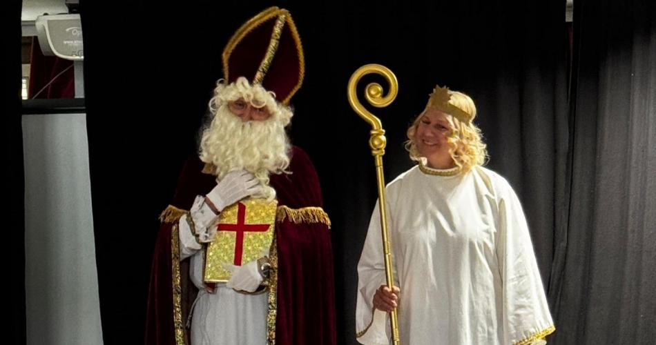 Nikolaus und Engel