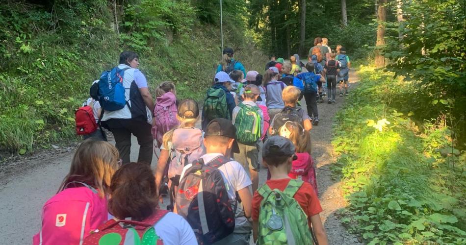 Wandertag der 2a und 2b